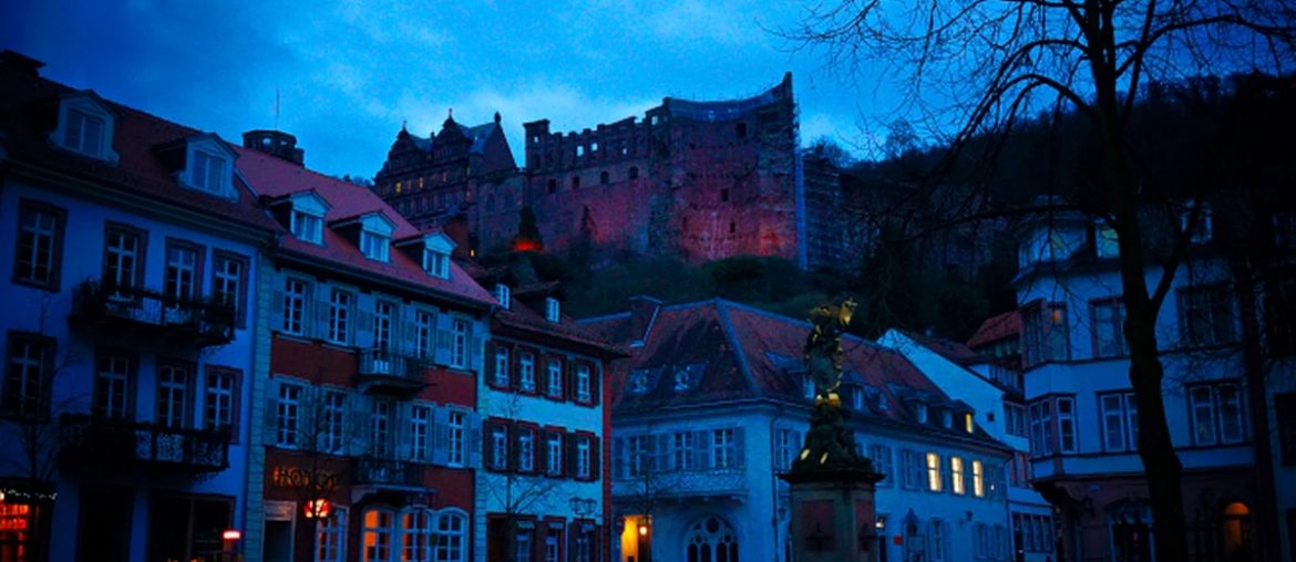 Schloss Heidelberg Dusk via Wayfaring With Wagner