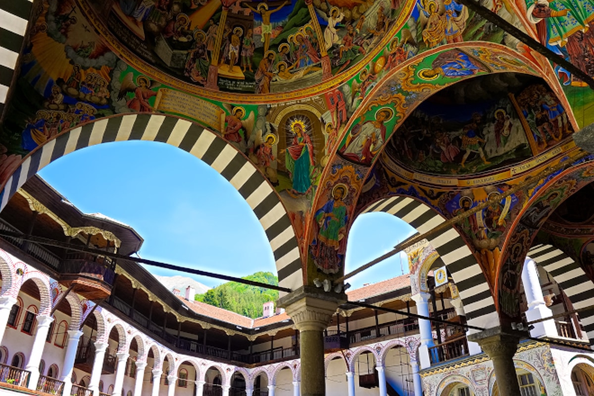 Rila Monastery via Wayfaring With Wagner