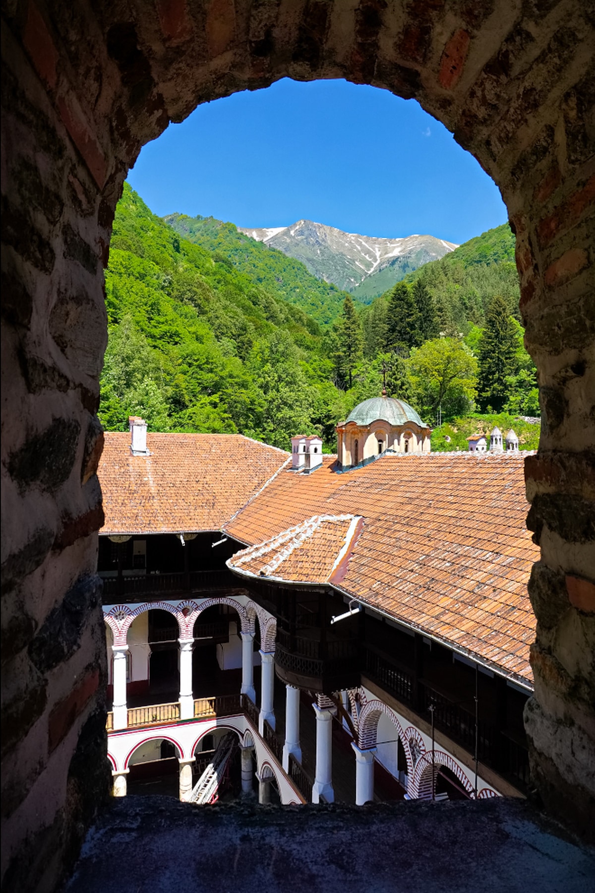 Rila Monastery via Wayfaring With Wagner