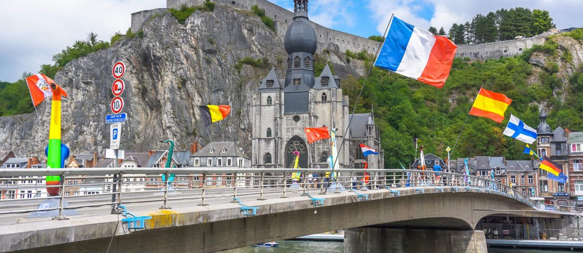 The Historical Town of Dinant via Wayfaring With Wagner