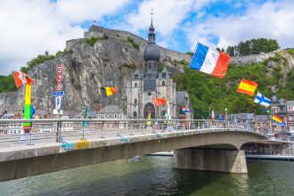 The Historical Town of Dinant via Wayfaring With Wagner