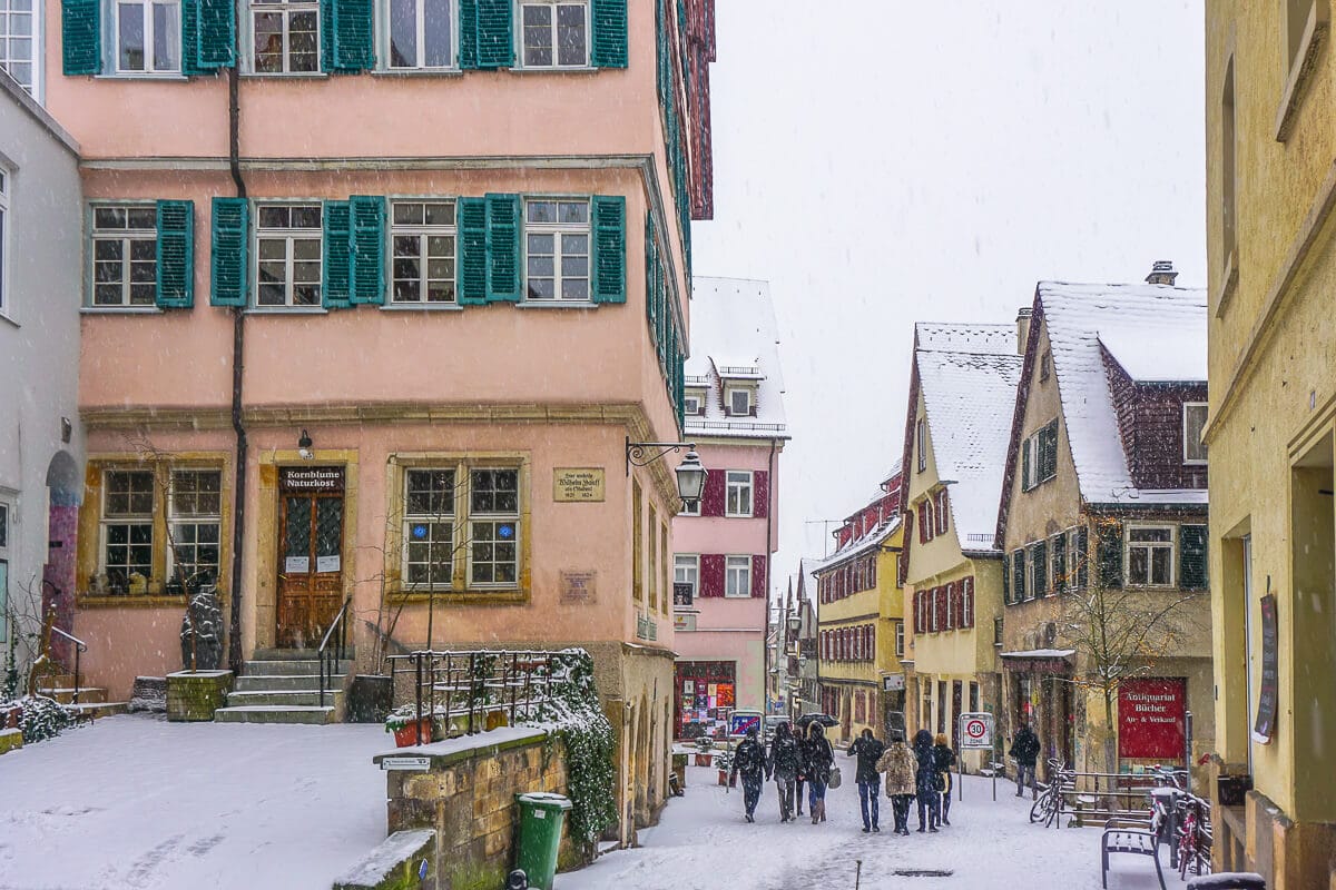 Tübingen in wintertime via Wayfaring With Wagner