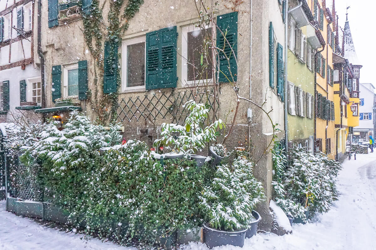 Tübingen in wintertime via Wayfaring With Wagner