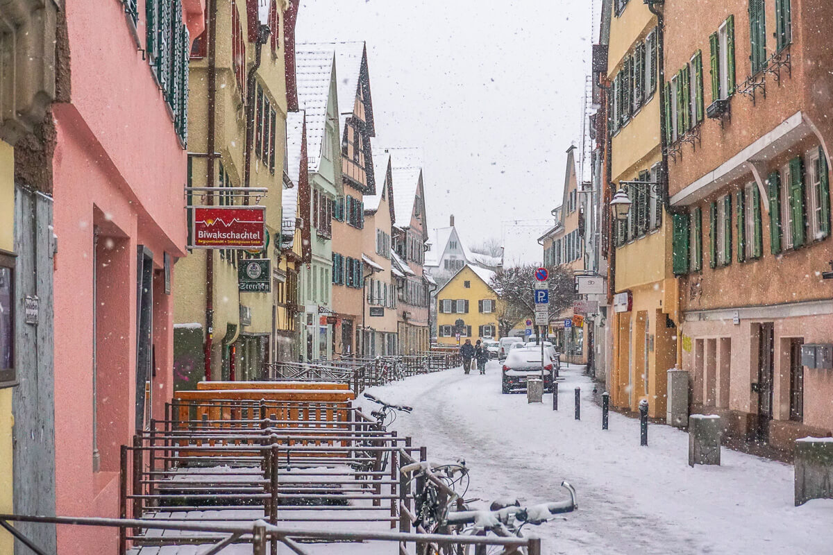Tübingen in wintertime via Wayfaring With Wagner
