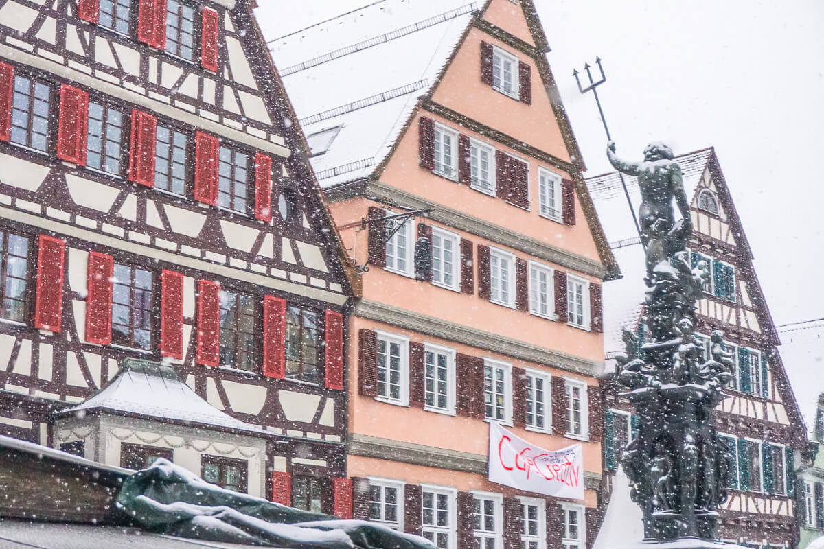 Tübingen in wintertime via Wayfaring With Wagner