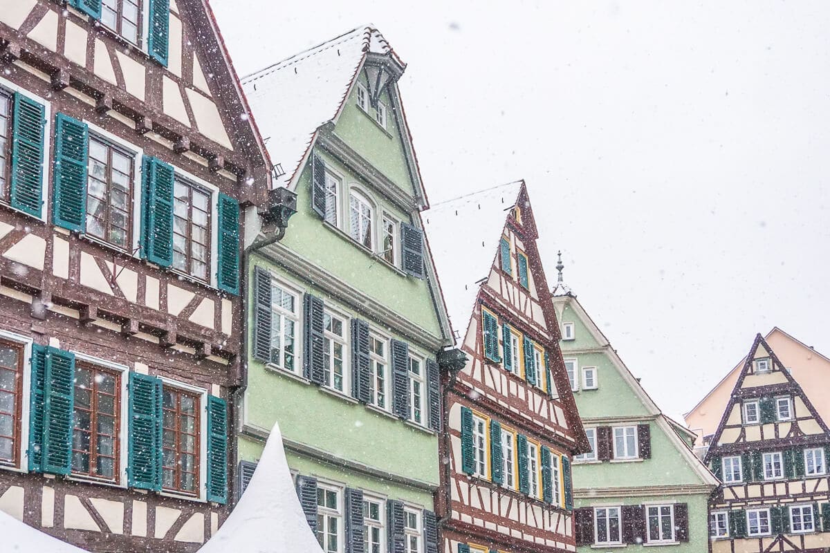 Tübingen in wintertime via Wayfaring With Wagner