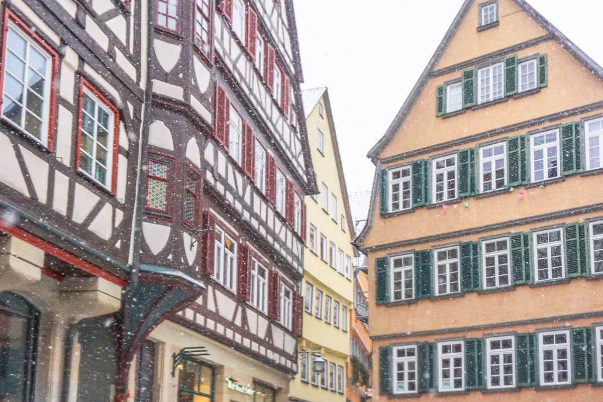 Tübingen in wintertime via Wayfaring With Wagner