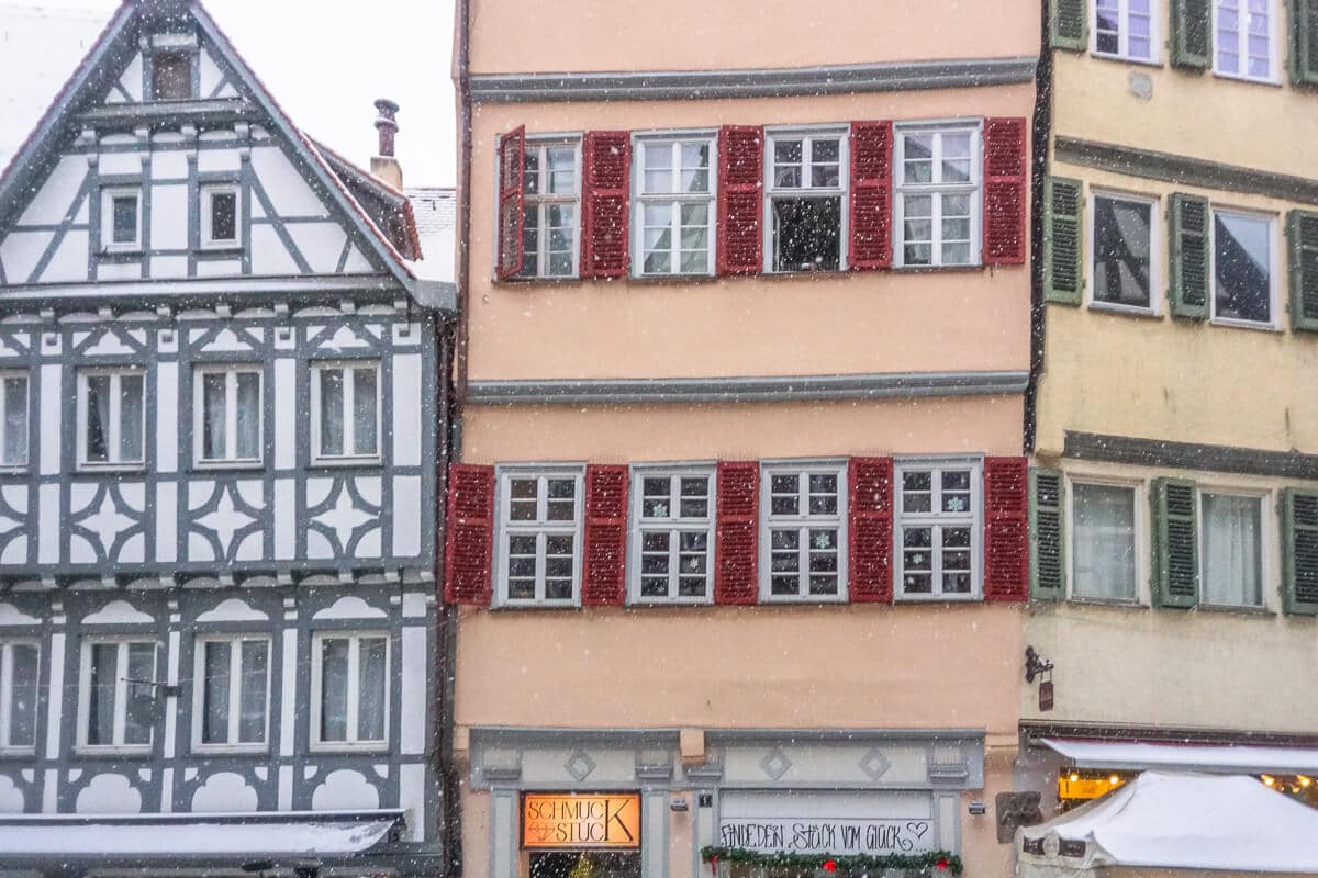 Tübingen in wintertime via Wayfaring With Wagner