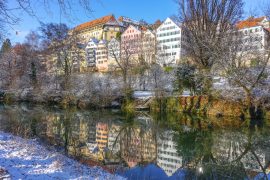 Tübingen in wintertime via Wayfaring With Wagner